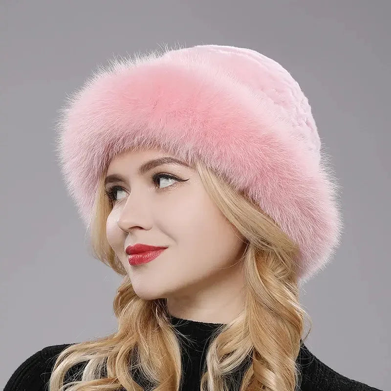 Bella Rabbit Fur Hat