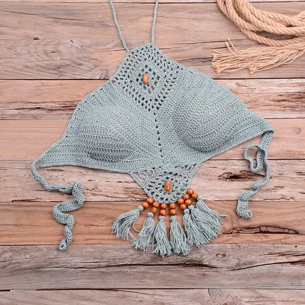 Handmade Boho Crochet Bikini