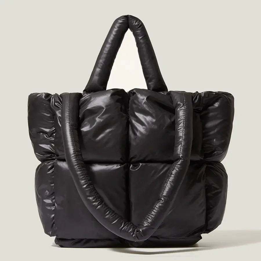 Large Tote Padded Handbag