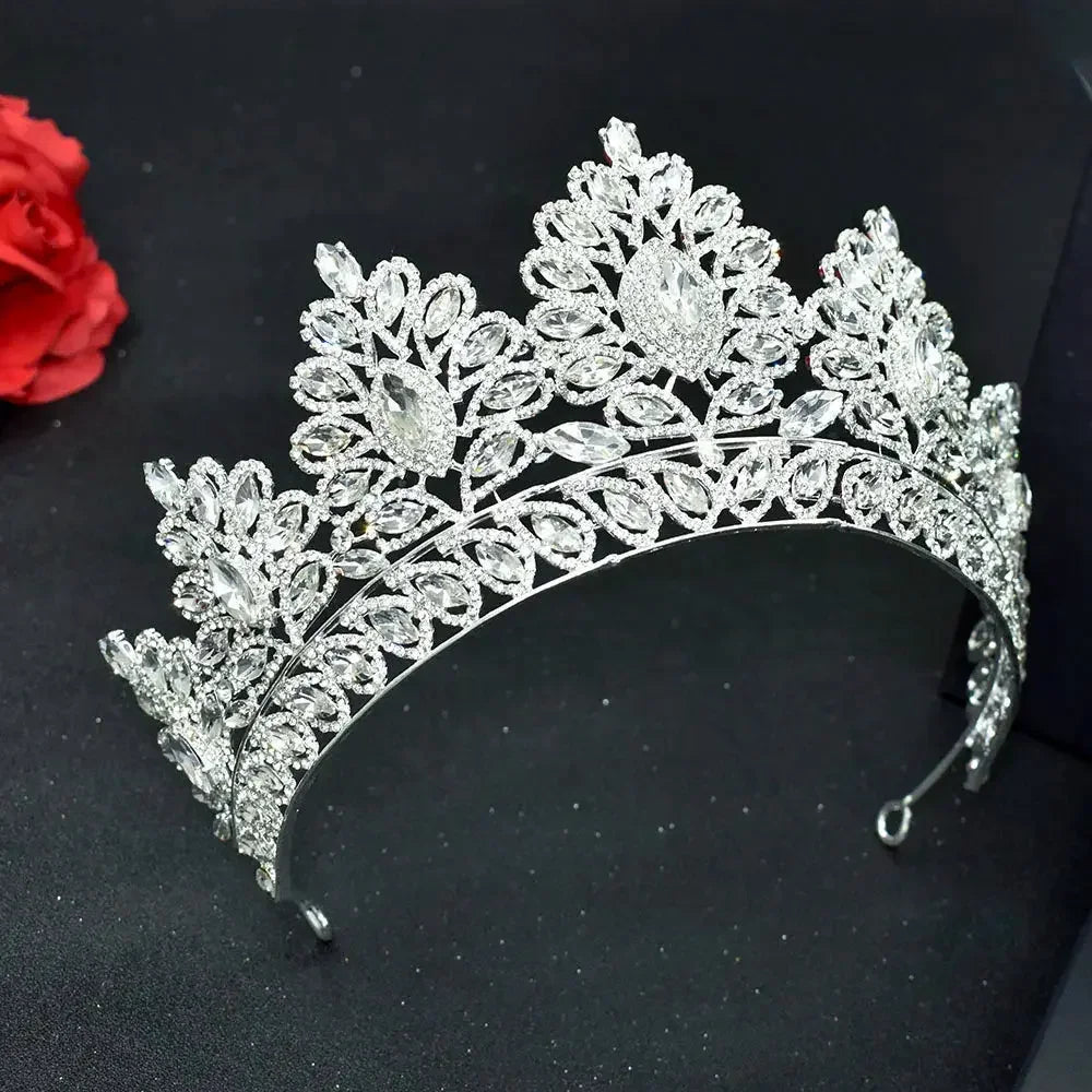 Bridal Headwear Crystal Crown