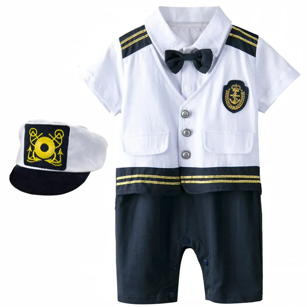 Baby Boys Captain Costume