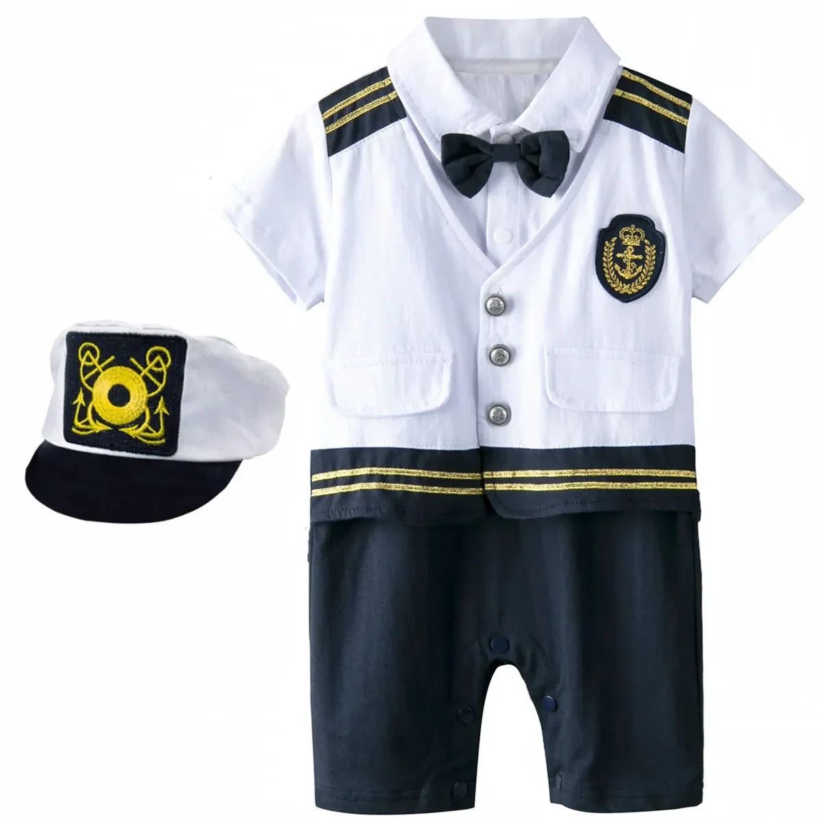 Baby Boys Captain Costume
