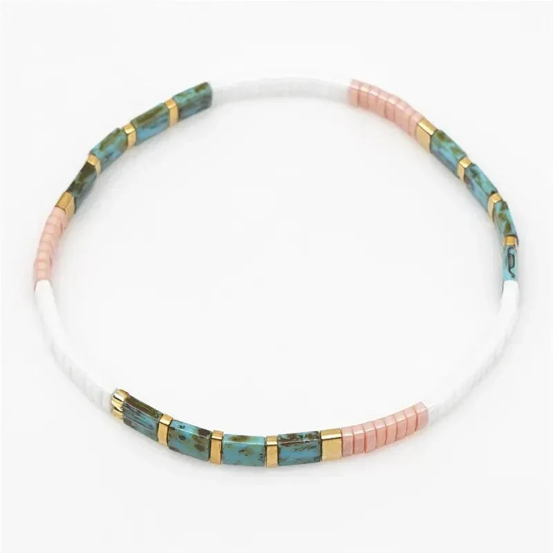 Vintage Beach Handmade Beaded Bracelet