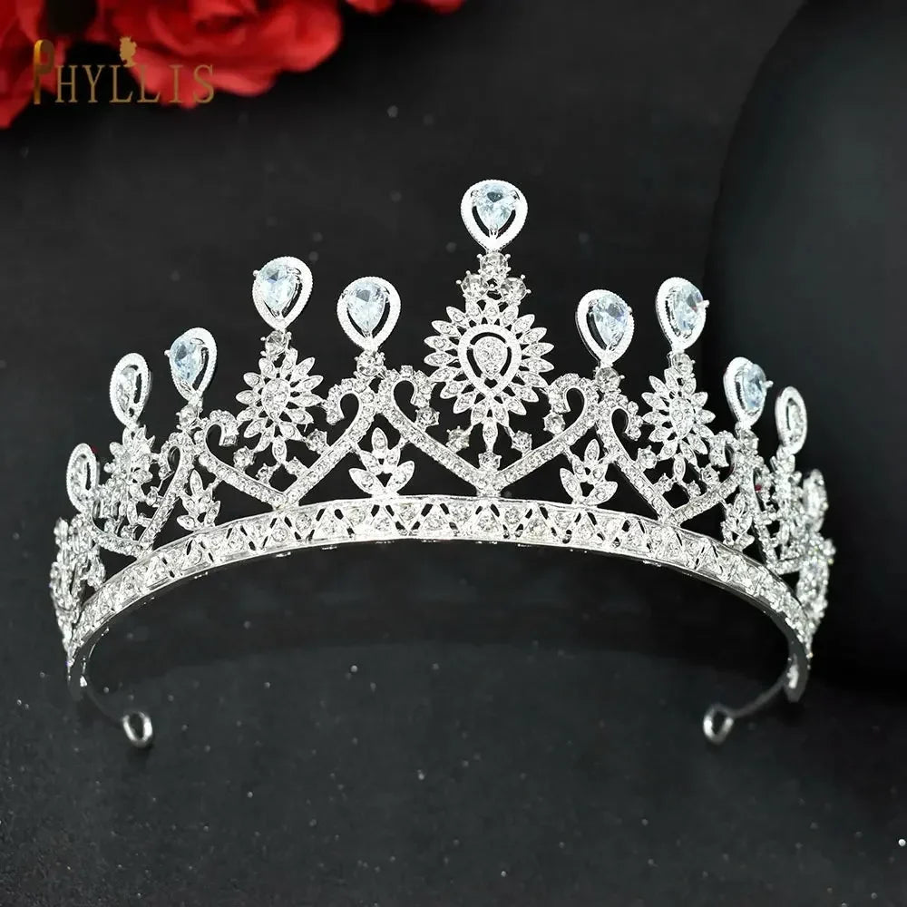 Bridal Headwear Crystal Crown