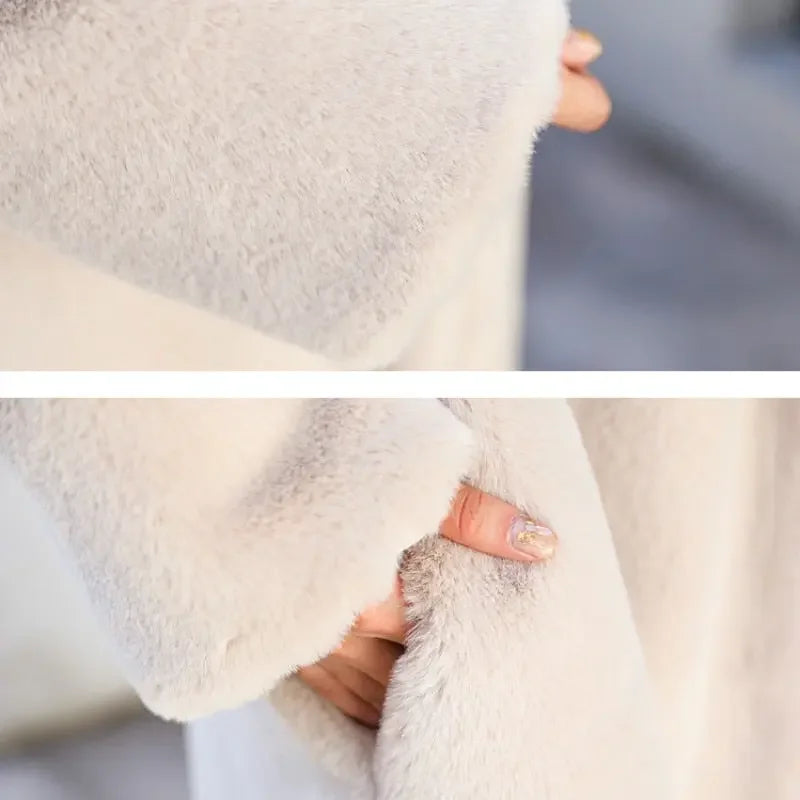 Winter Warm Faux Fur Coat