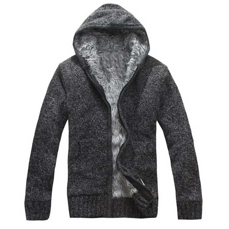 Men's Cold Weather Lined Sweater