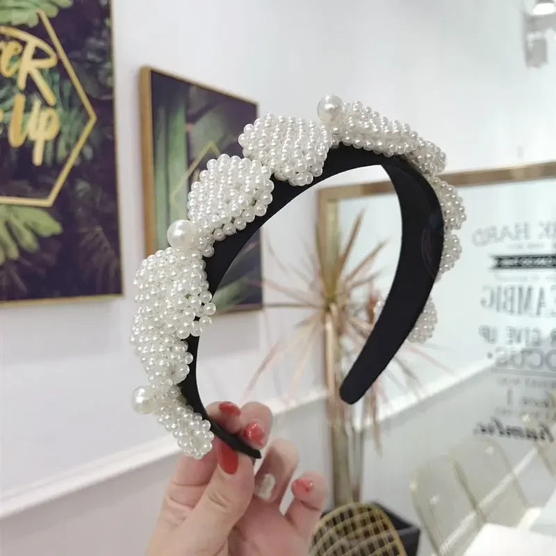 LUX Rhinestone Baroque Hairband