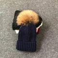 LUXKIDS Winter Classic Fur Pom Hat