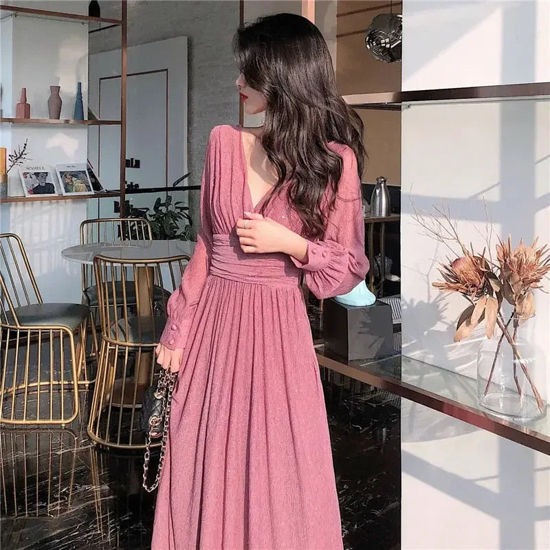 Gigi Long Sleeve Midi Dress