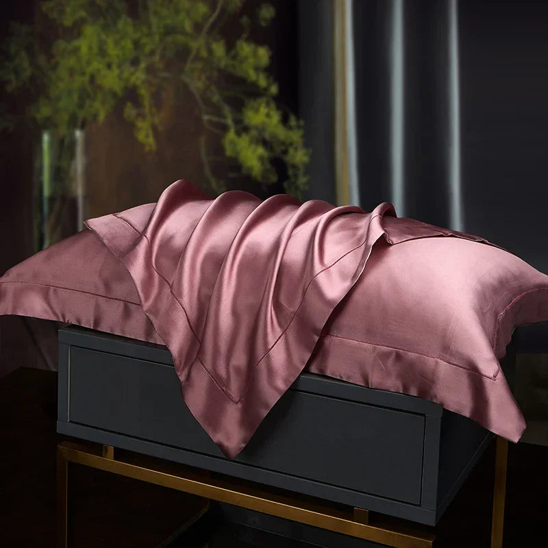 DISANGNI 100% pure silk pillowcase real silk pillowcase natural silk pillowcase mulberry silk pillowcase Free Shipping