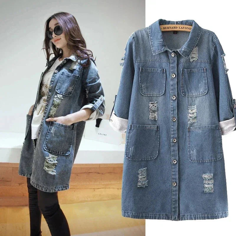 Manhattan Denim Coat