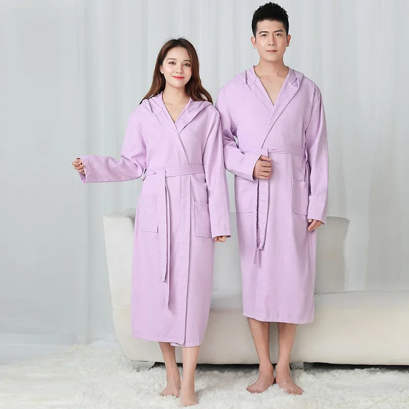 Hotel Lux Cotton Hooded Robe