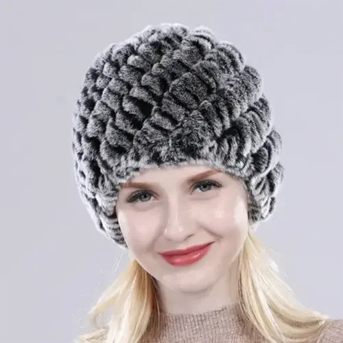LUX Winter Rabbit Fur Hat