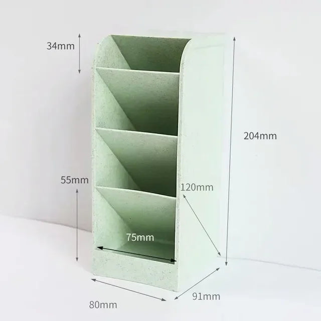 Multifunctional 4 Grid Desktop Organizer