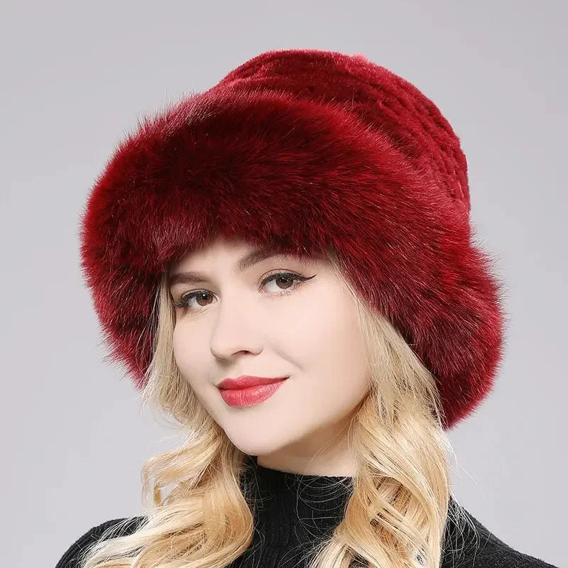 Bella Rabbit Fur Hat