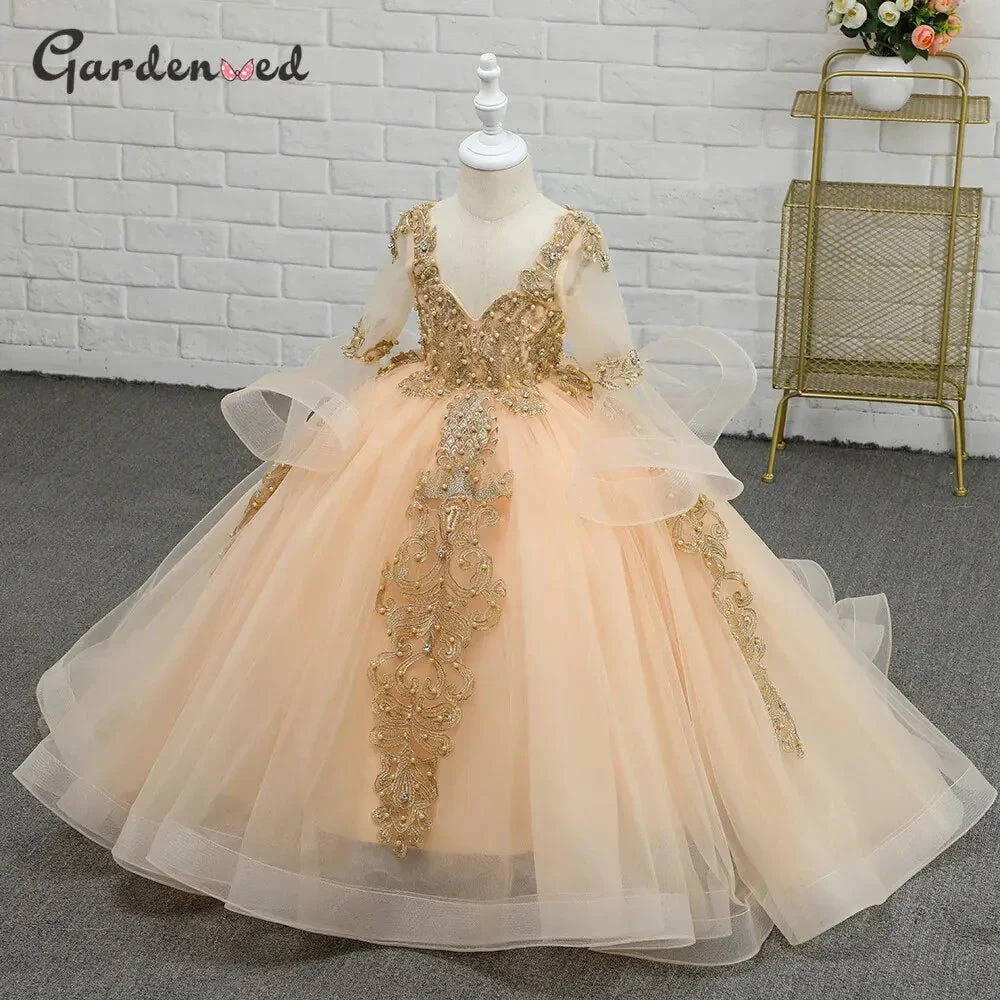 LUXKIDS Flower Girl Gown