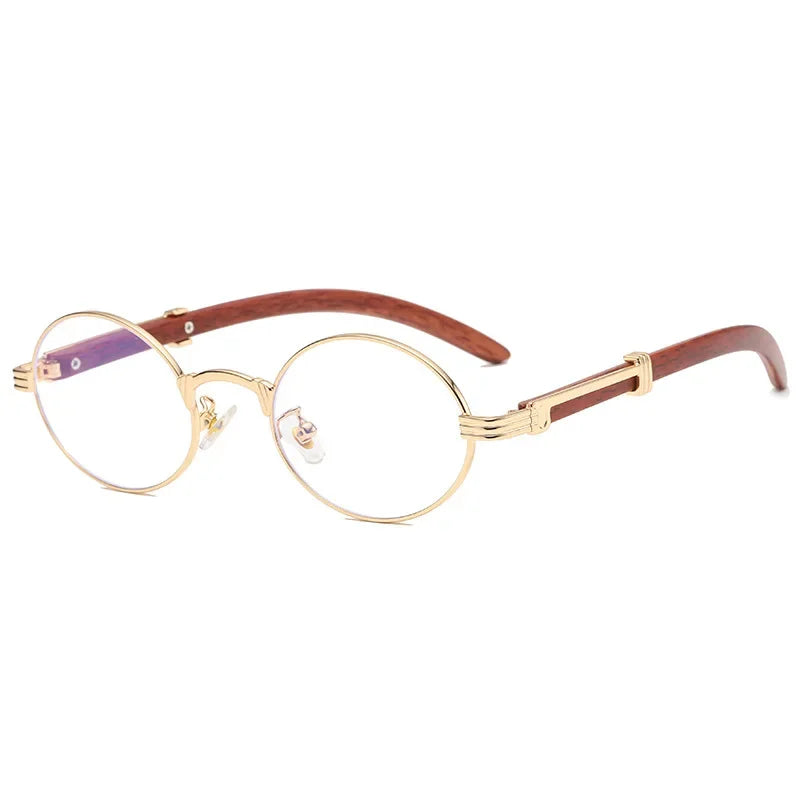 Rocker Luxury Brand Classic Oval Sunglasses