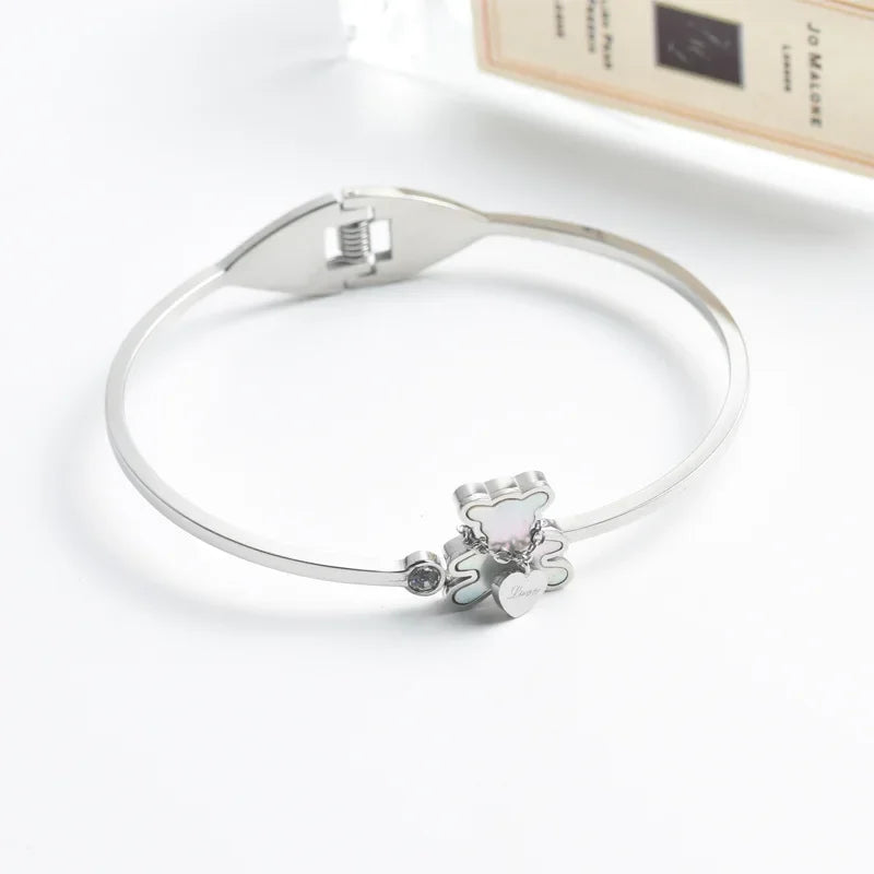 Lux Bear Cuff Bracelet