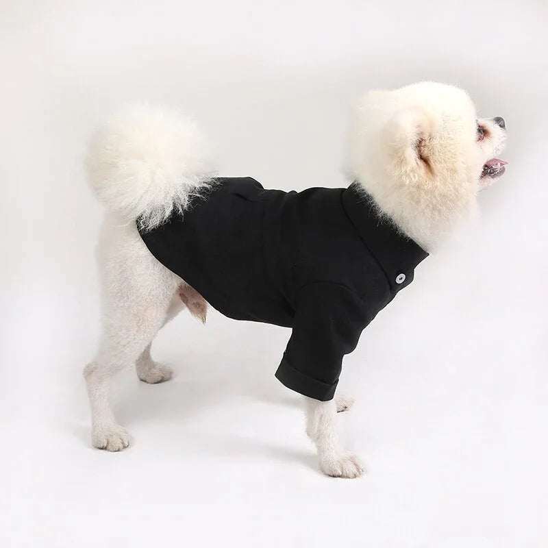 Dog Hoodie pomeranian puppy clothes Cotton yorkshire terrier
