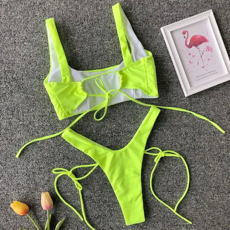Juicy High Cut Brazilian Bikini