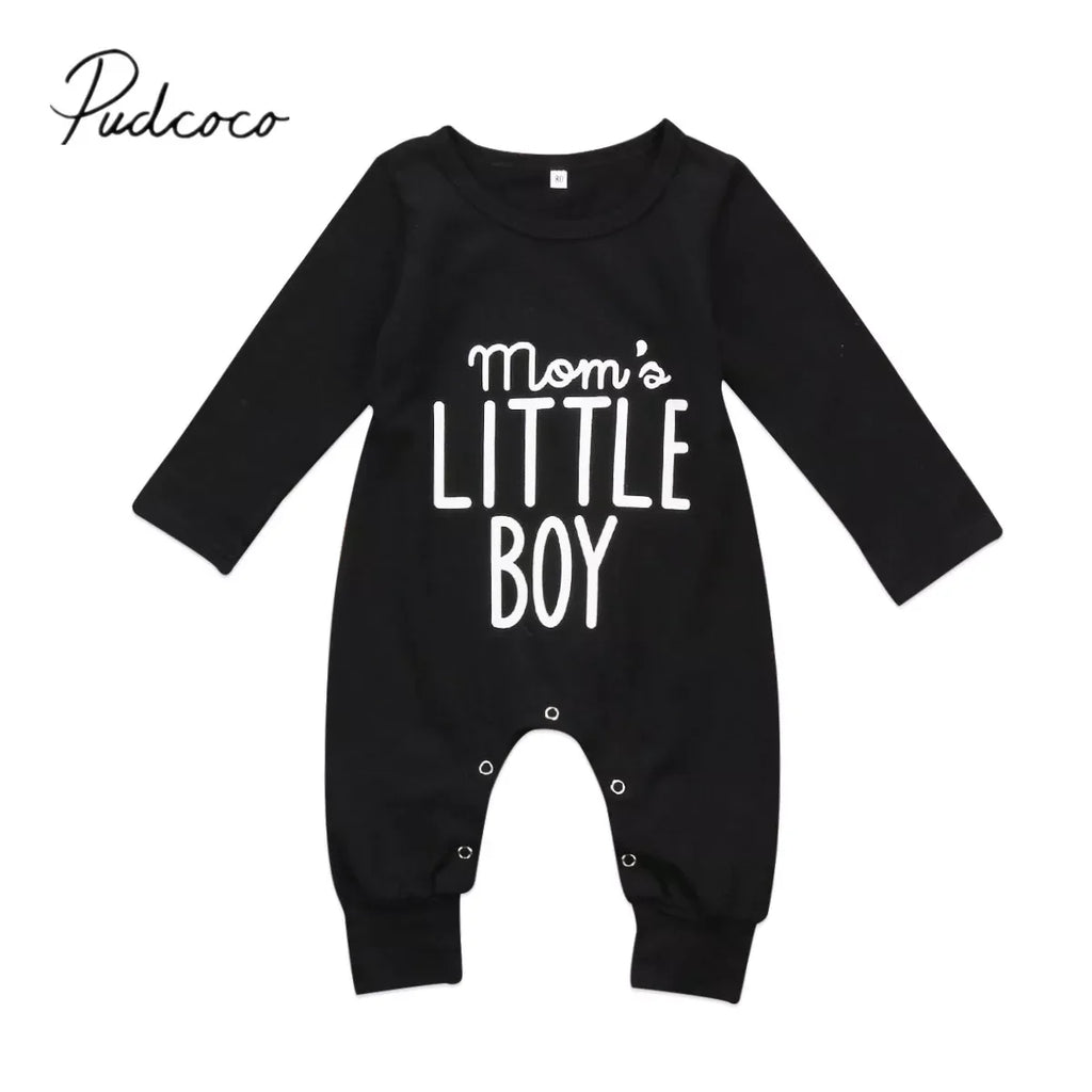 Mom's Little Boy Newborn Romper