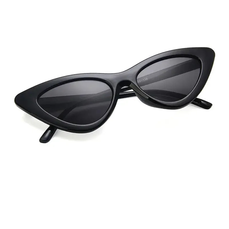Cat Eye Fashion Sunglasses Women Vintage small Leopard Triangle Sunglasses Retro Female Eyewear UV400 Brand Designer Retro