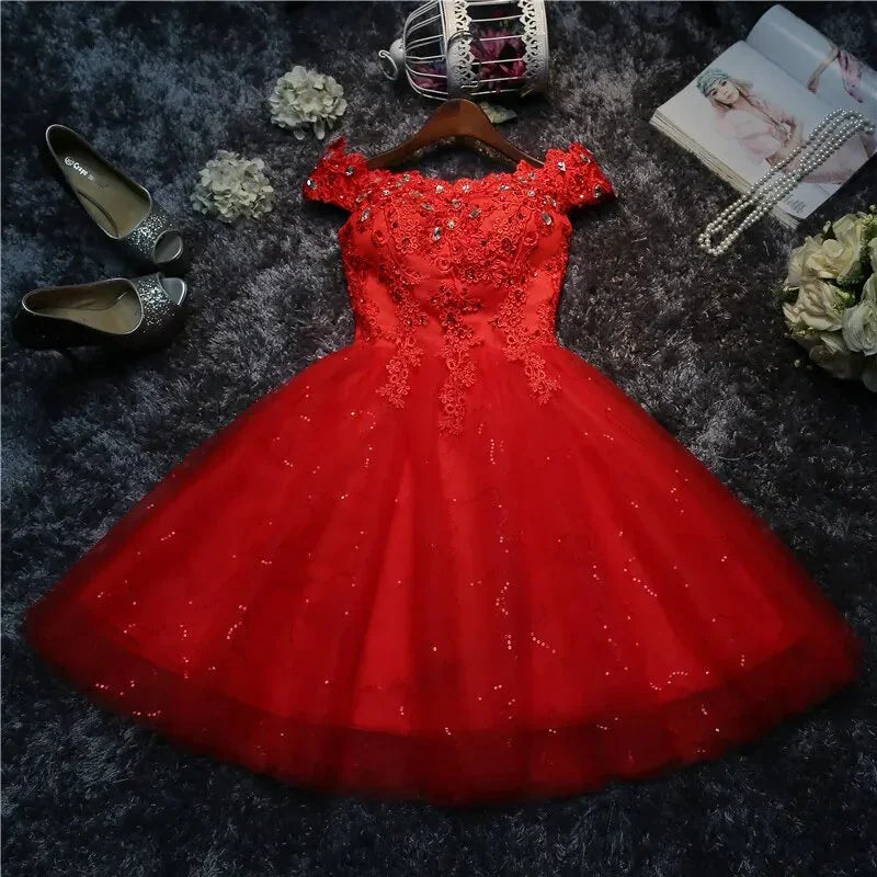 Love Lace Tutu Prom Dress