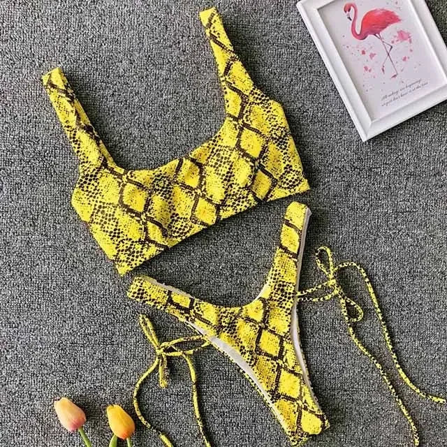 Juicy High Cut Brazilian Bikini
