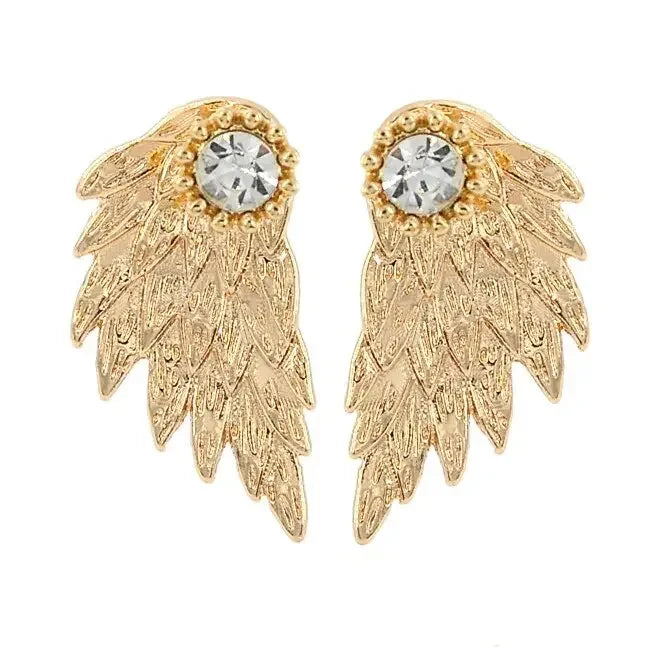 Angel Wings Stud Earrings
