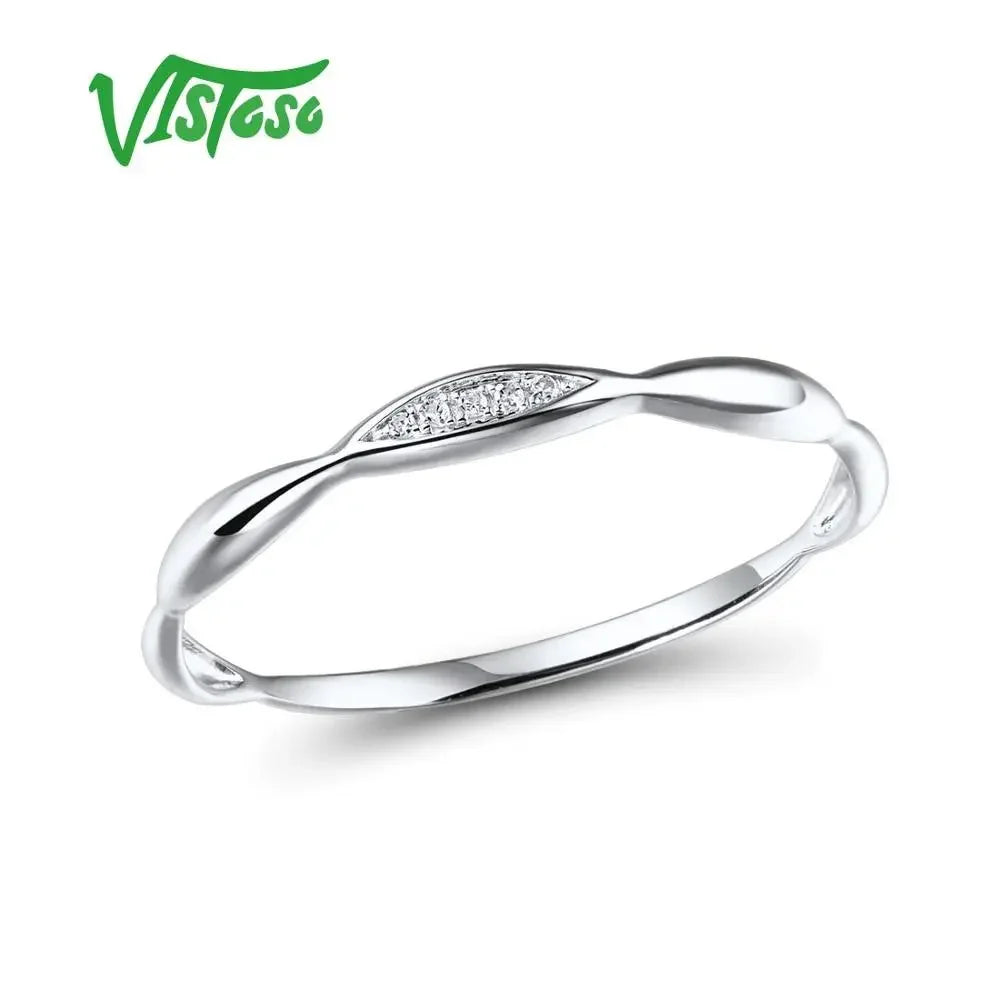 LUX Faithful 14K Yellow/White Gold Promise Ring