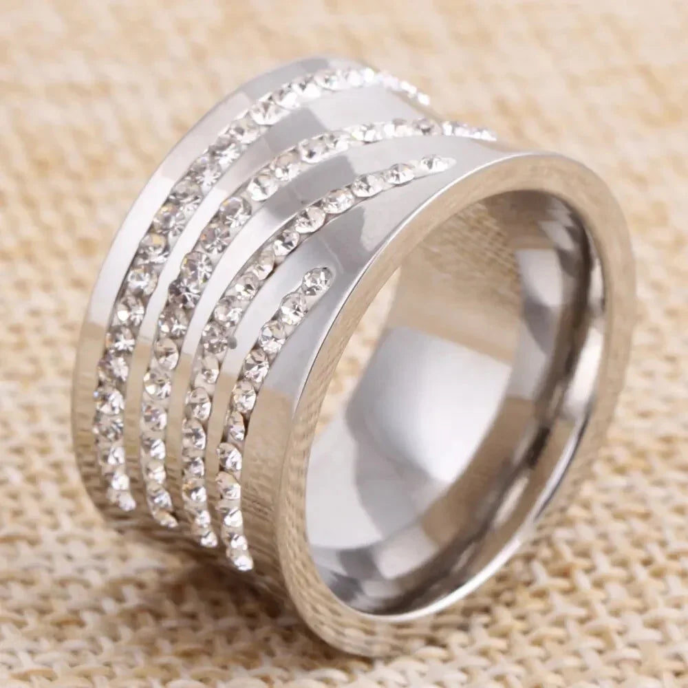 Wednesday Rhinestone Ring