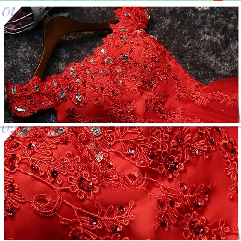 Love Lace Tutu Prom Dress