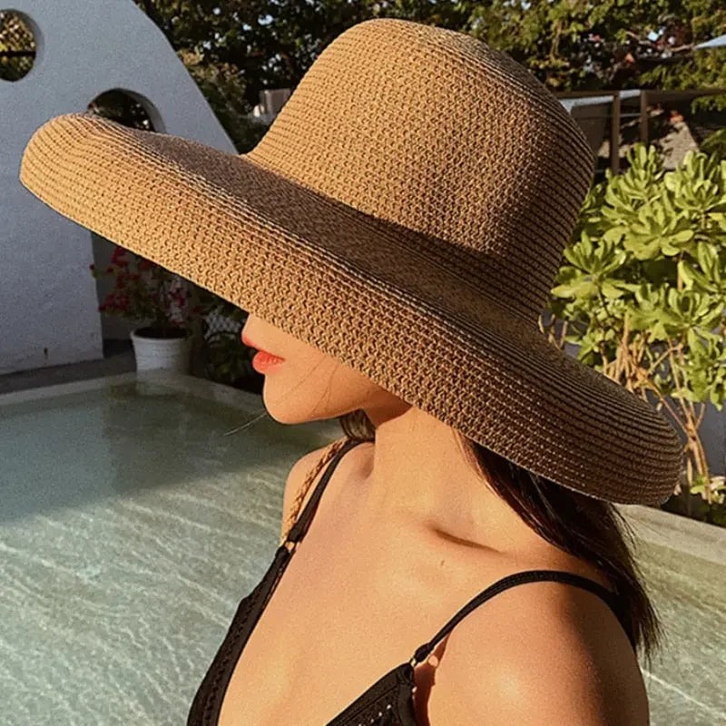 Elegant Wide Brim Sun Hat