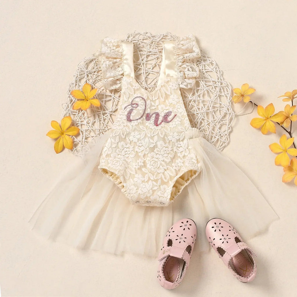 LUX BABY 1st Birthday Dress
