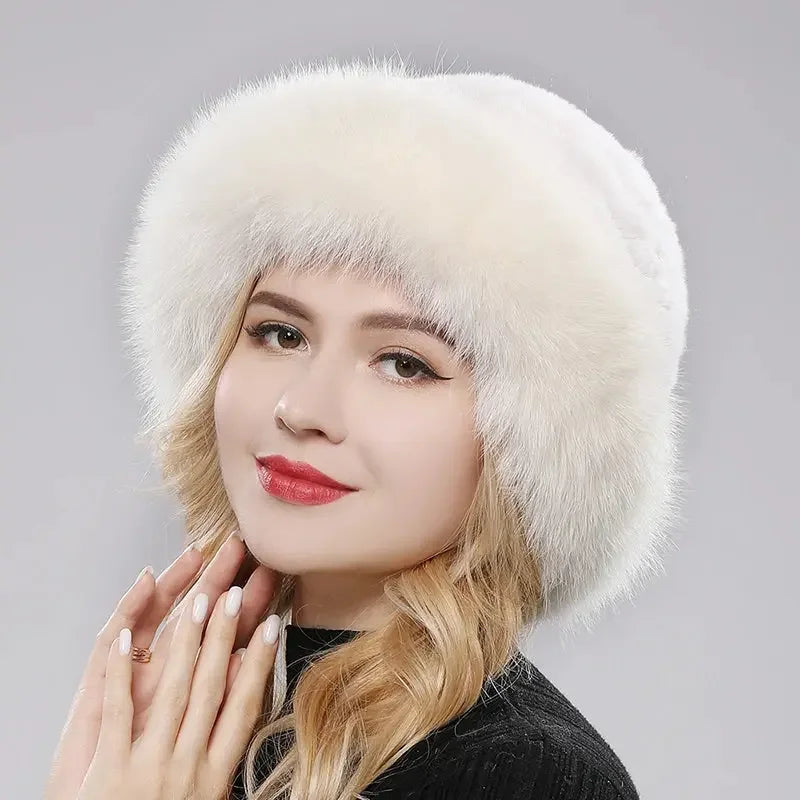 Bella Rabbit Fur Hat