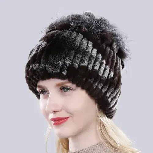 LUX Winter Rabbit Fur Hat
