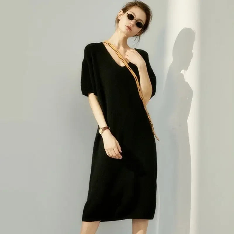 Lily cashmere sweater dress