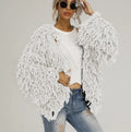 Women's Fringe Oversized Coat