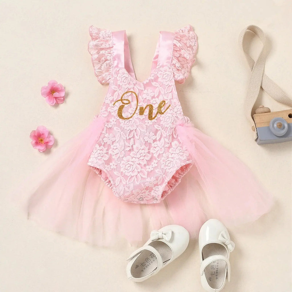 LUX BABY 1st Birthday Dress