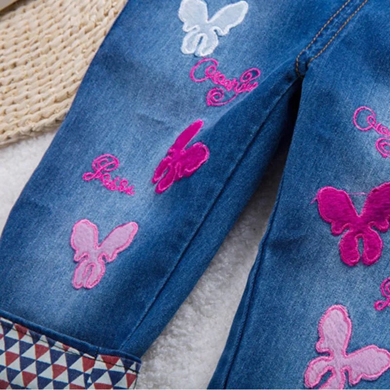 Toddler Long Denim Jean Overalls