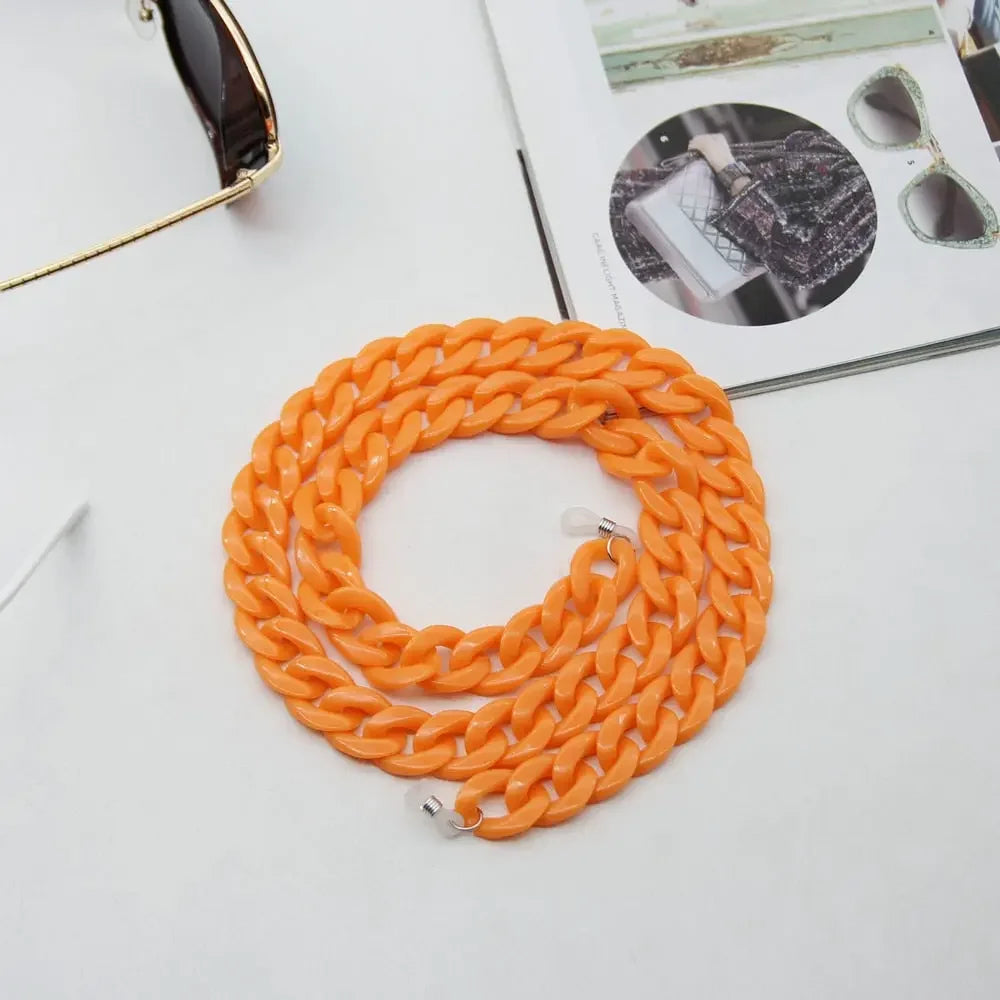 Fashion Acrylic Sunglass Chain