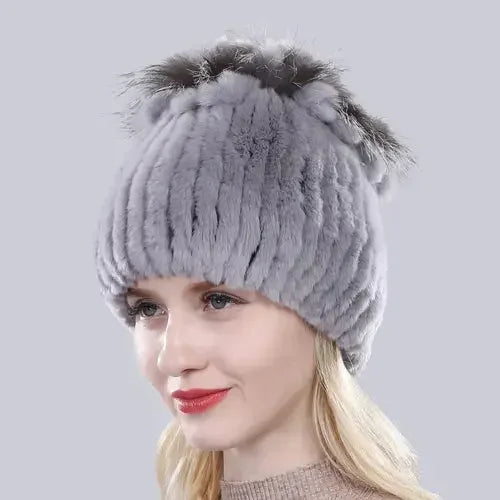LUX Winter Rabbit Fur Hat