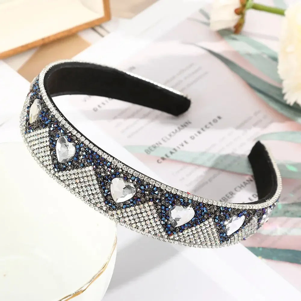 Crystal Headbands With Rhinestones