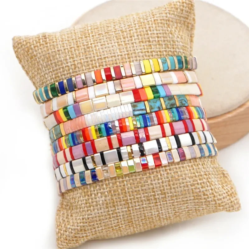 Vintage Beach Handmade Beaded Bracelet