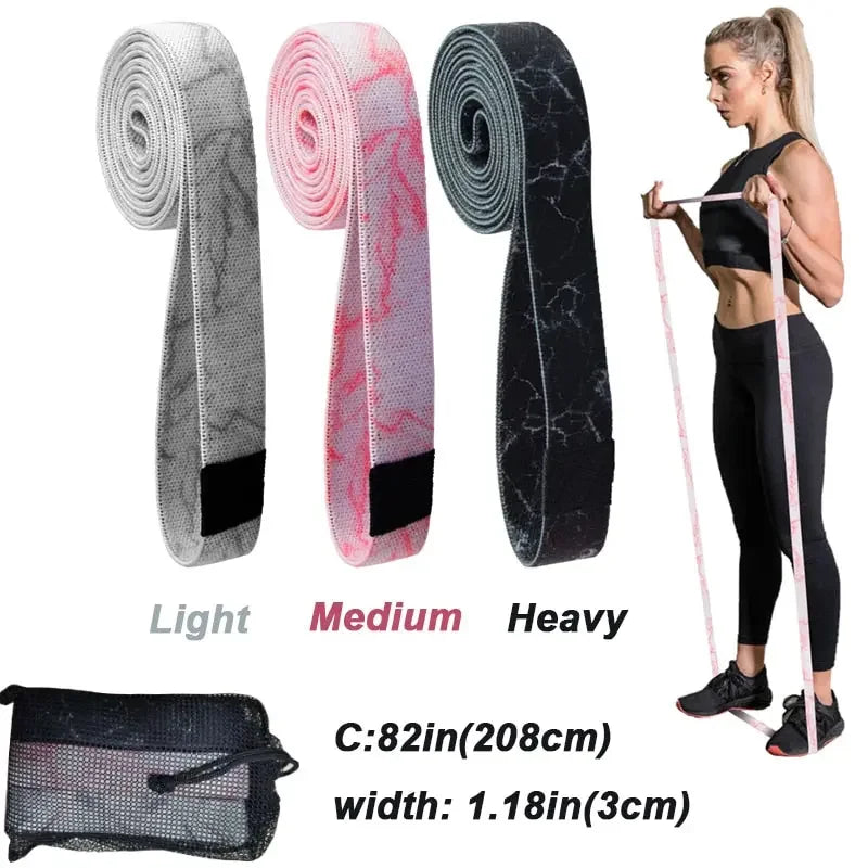 Marble Design Elastic Booty Bands Cardio Training