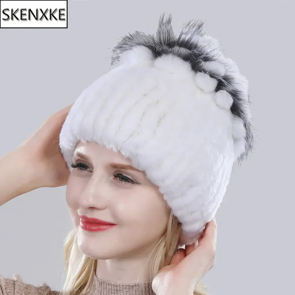 LUX Winter Rabbit Fur Hat