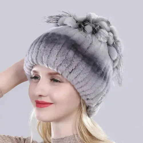 LUX Winter Rabbit Fur Hat