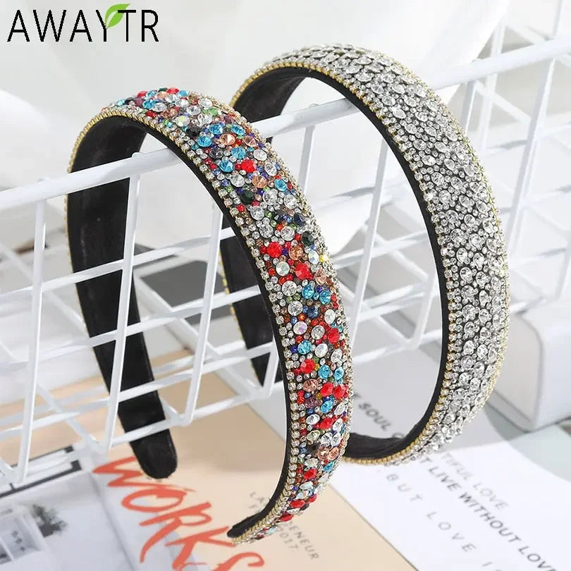 Crystal Headbands With Rhinestones