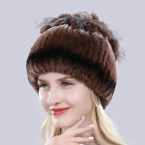 LUX Winter Rabbit Fur Hat