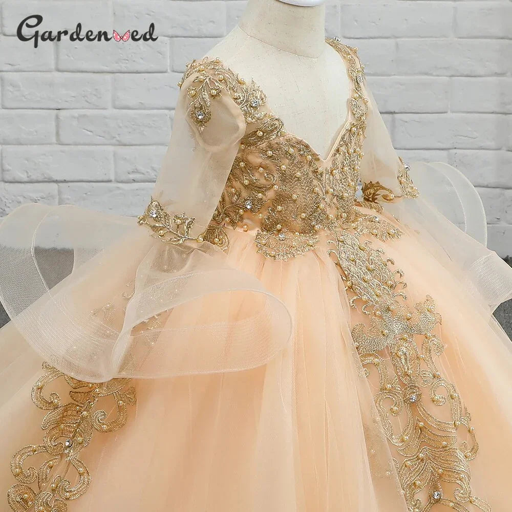LUXKIDS Flower Girl Gown